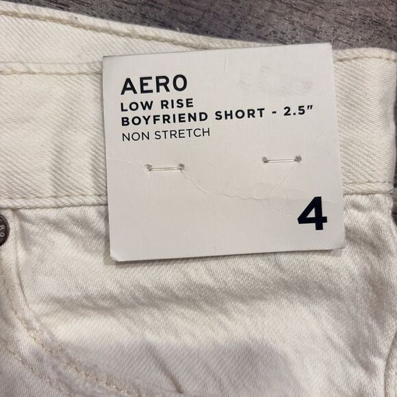 Aeropostale Low-Rise Slouchy Boyfriend Denim Shorts, NWT - Picture 4 of 10